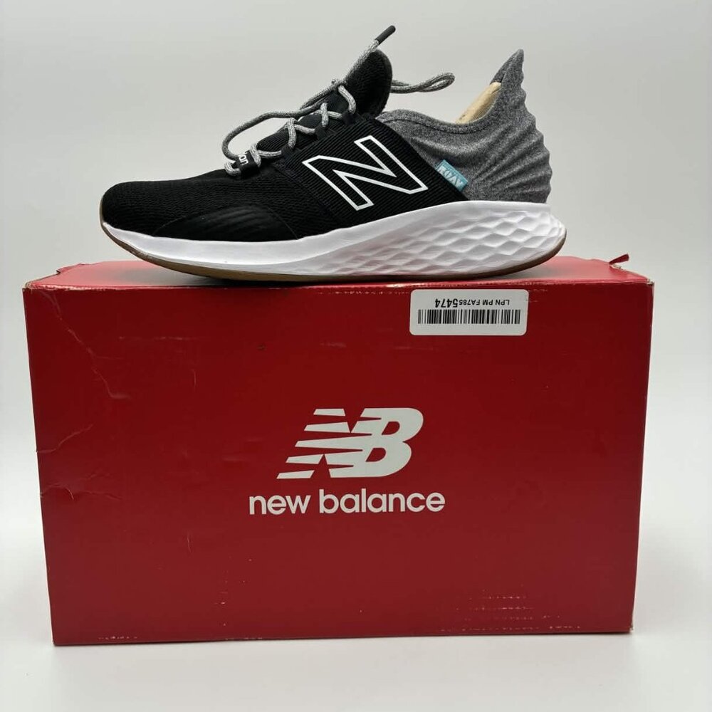 New Balance Fresh Foam Roav Black Grey Women’s 8.5D WROAVTK